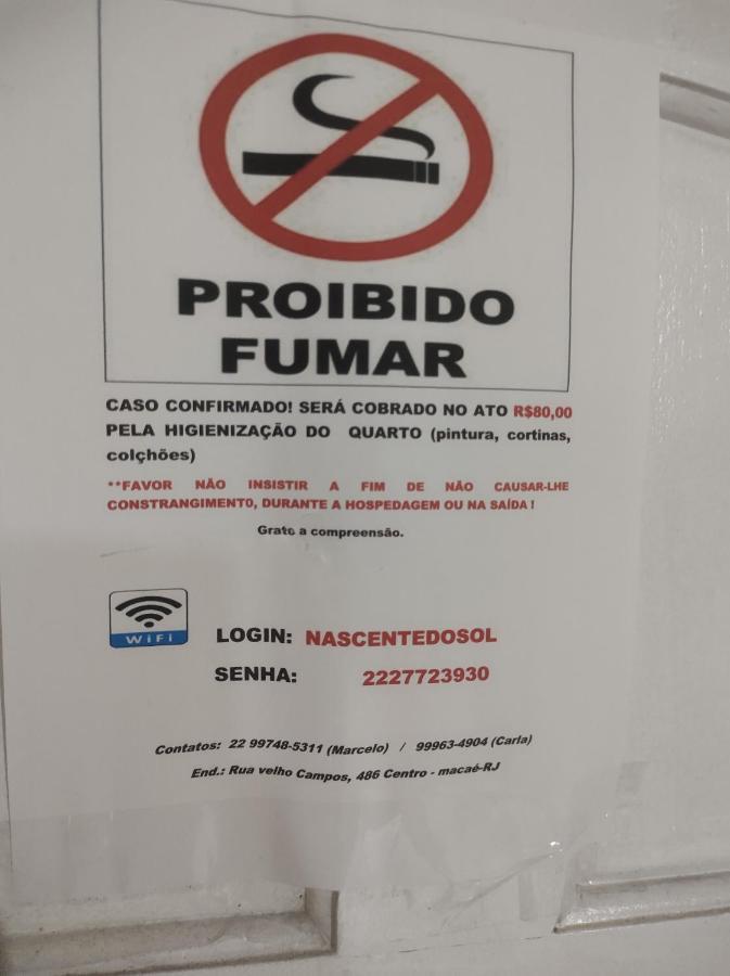 Pousada Nascente Do Sol Macaé Eksteriør bilde